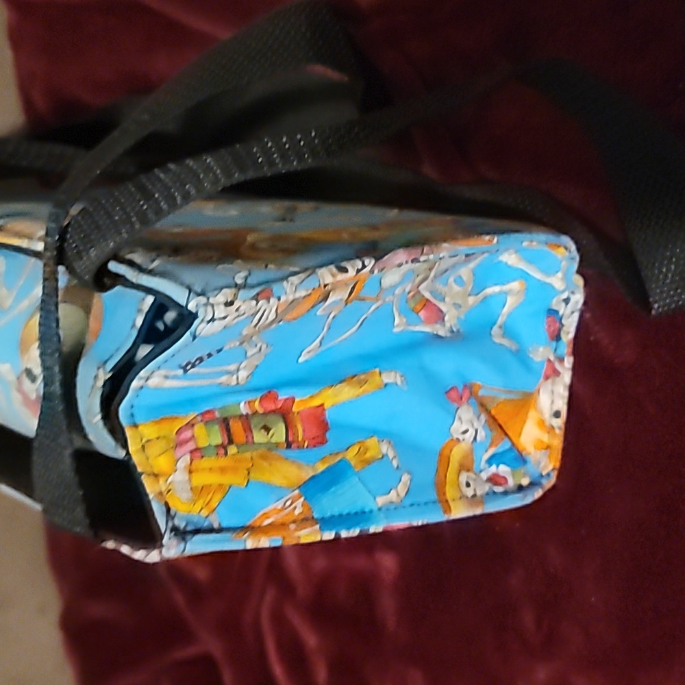 Skeleton Blue Bag - Picture 4 of 10